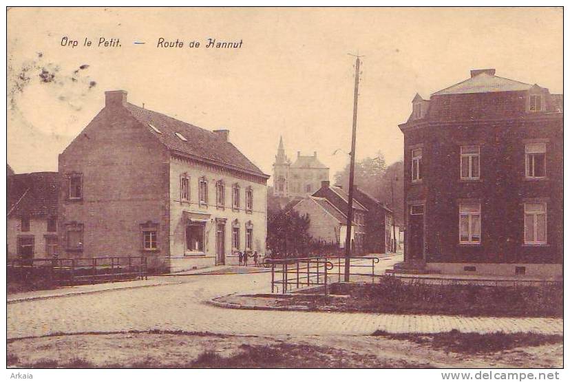 ORP LE PETIT = Route De Hannut (Kaquet) écrite - Andere & Zonder Classificatie