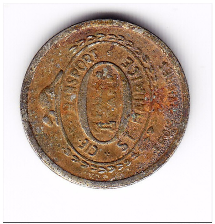 St. Maurice Transit Token - Canada