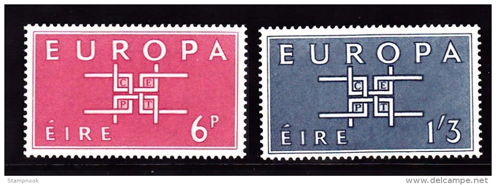 Ireland Scott  188-89  Europa Mint NH VF  CV $ 4.75 - Unused Stamps