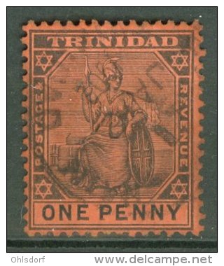 TRINIDAD 1896-1904: Sc 78 / YT 56, O - FREE SHIPPING ABOVE 10 EURO - Trinité & Tobago (...-1961)