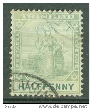 TRINIDAD 1904-09: Sc 92 / YT 61, O - FREE SHIPPING ABOVE 10 EURO - Trinité & Tobago (...-1961)