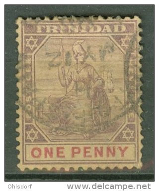 TRINIDAD 1896-1904: Sc 76 / YT 45, O - FREE SHIPPING ABOVE 10 EURO - Trinité & Tobago (...-1961)