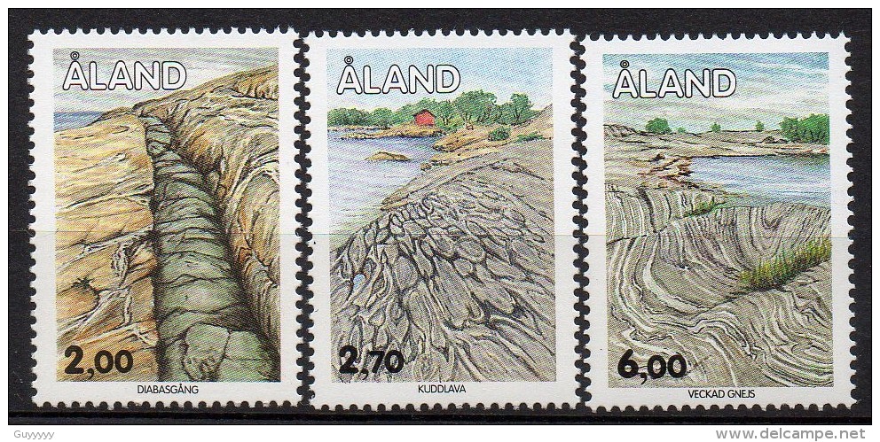 Aland - 1993 - Yvert N° 75 à 77 ** - Aland