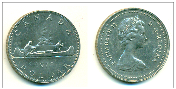 1978 Canada $1 Coin - Canada
