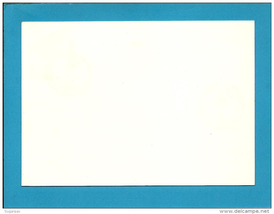 FUNCHAL - 13.05.1982 - Academia Europeia - Alergologia E Imunogia - Postmark Stationery Card - Portugal - 2 Scans - Entiers Postaux