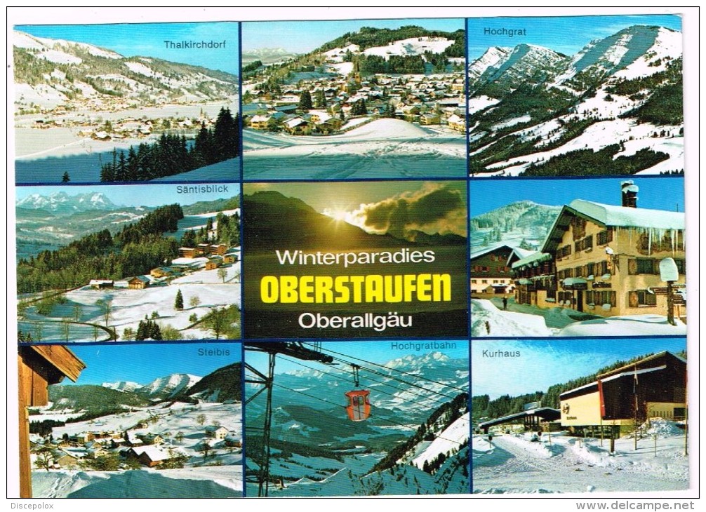 O724 Oberstaufen Oberallgau - Thalkirchdorf - Hochgrat - Santsblick - Kurhaus - Steibis / Non Viaggiata - Oberstaufen