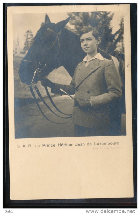 Luxembourg -- S.A.R. Le Prince Heritier Jean De Luxembourg - Famiglia Reale