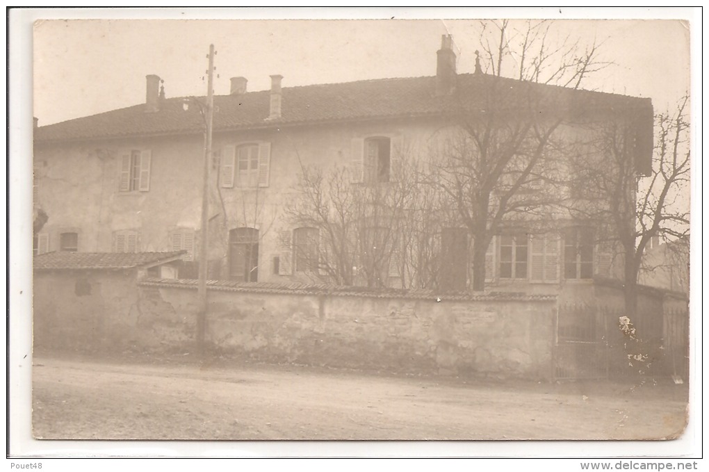 Carte Photo A Identifier - Maison Dans Un Village - A Identifier