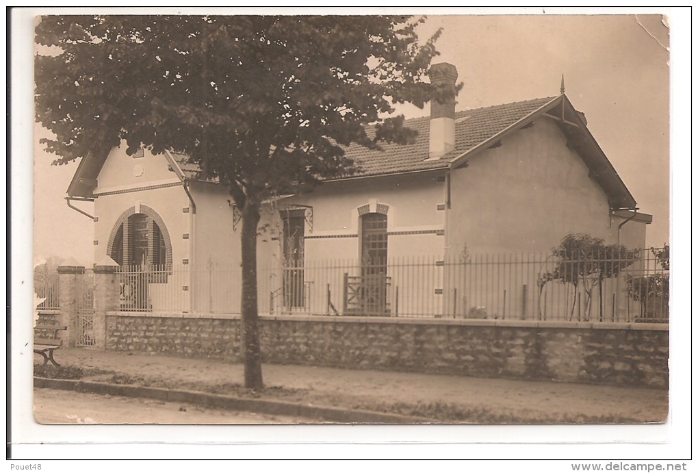 Carte Photo A Identifier - Maison Dans Un Village - A Identifier