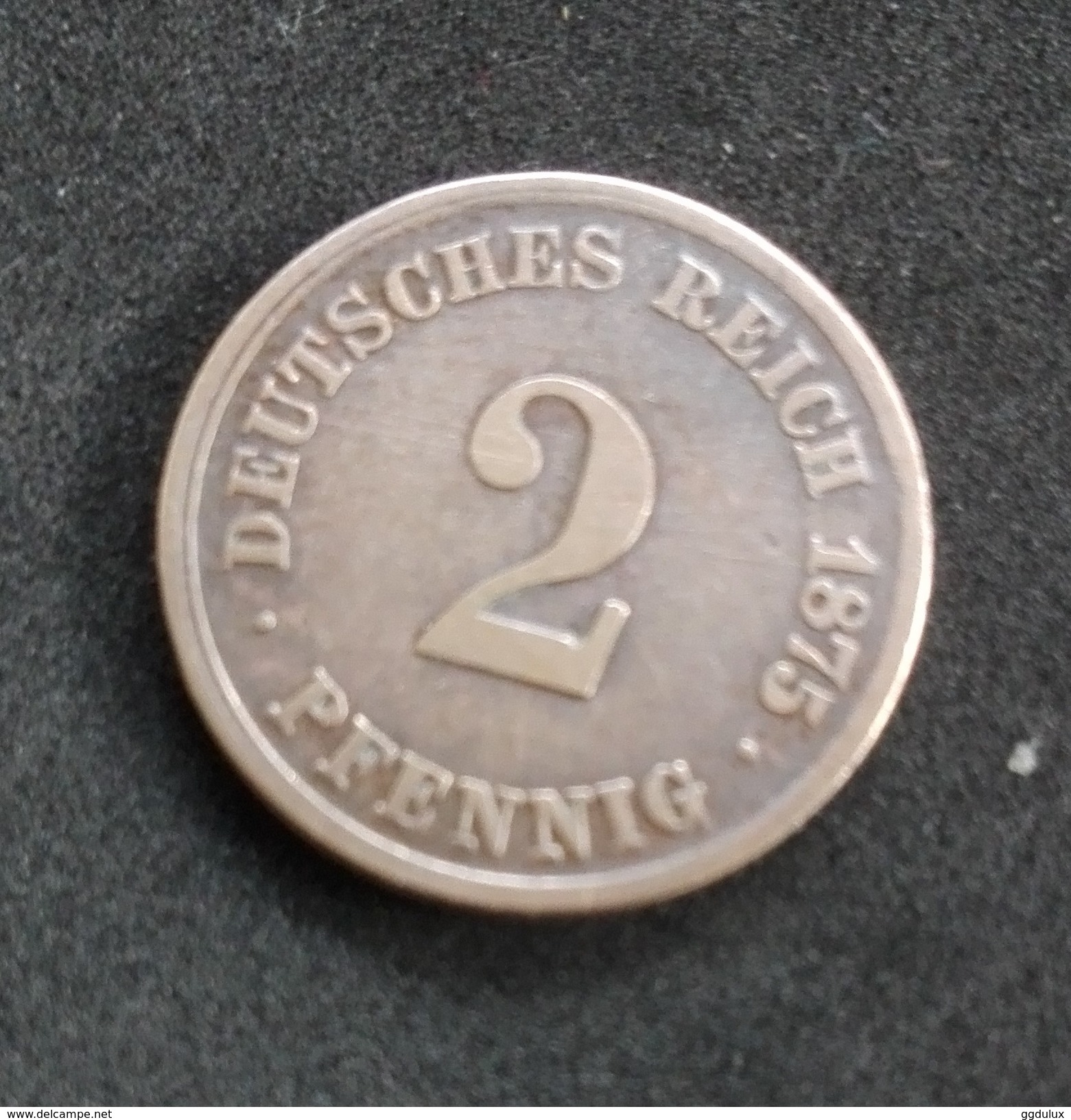 ALLEMAGNE .2 PFENNIG 1875 - 2 Pfennig