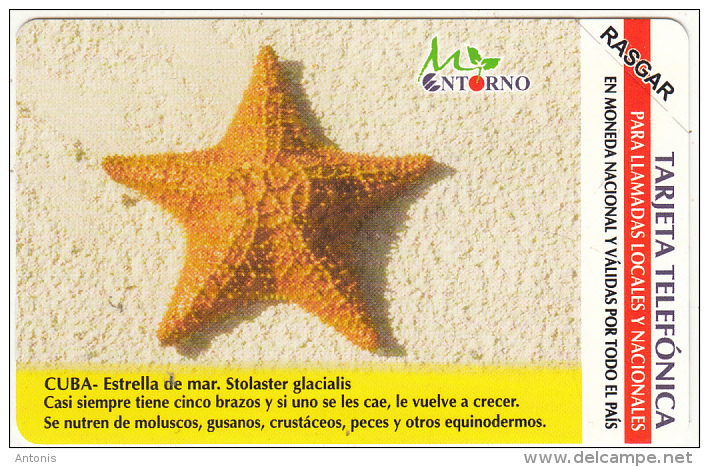 CUBA(Urmet) - Starfish, 01/03, Mint - Fish