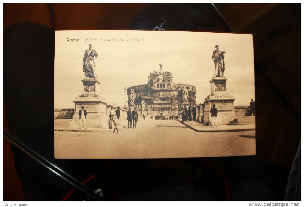 PP - ITALIE - ROMA - ROME -  PONTE E CASTEL SANT´ ANGELO - Ponts