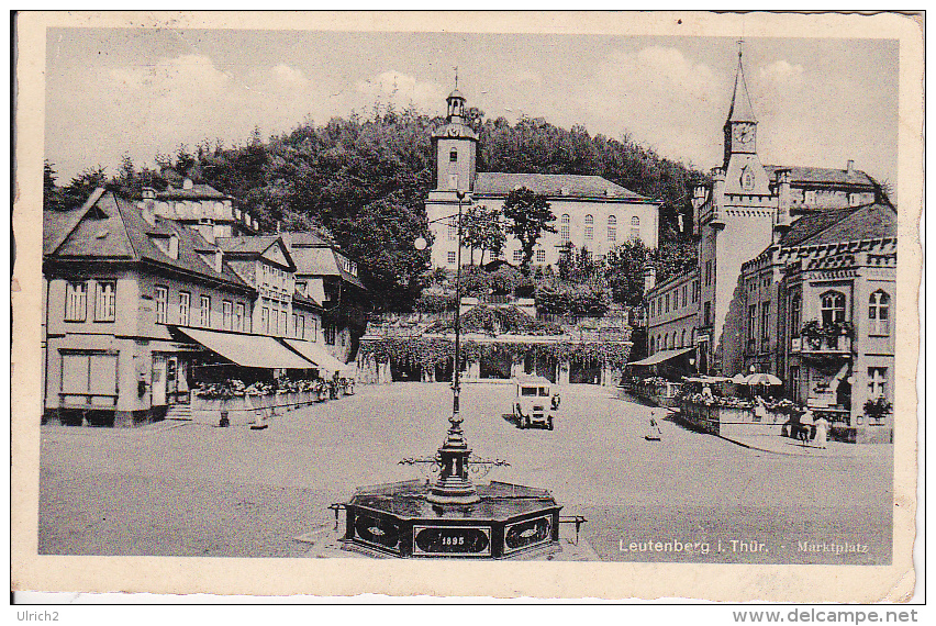 AK Leutenberg I. Thür. - Marktplatz - 1938 (20863) - Leutenberg