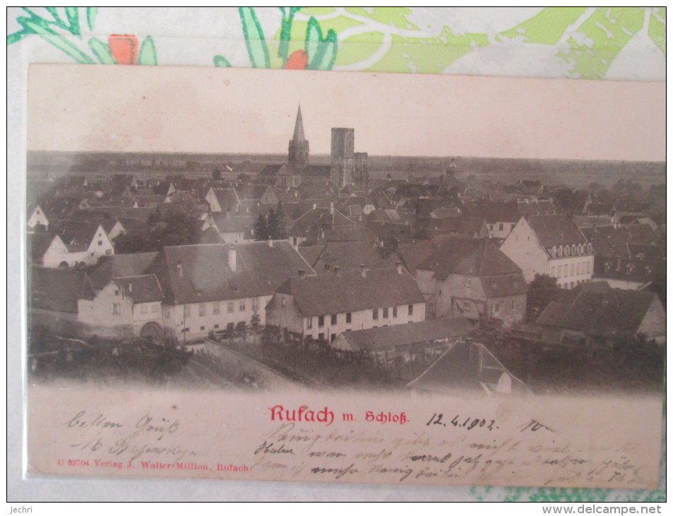 ROUFFACH SCHLOSS  DOS 1900 - Rouffach