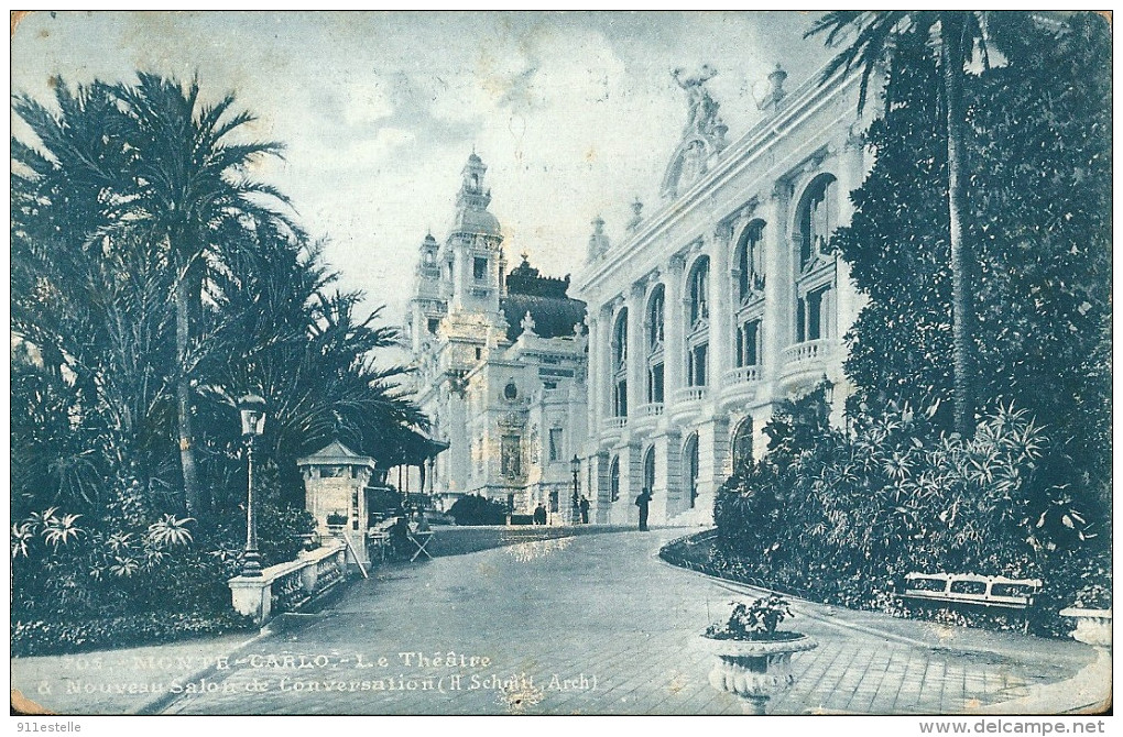 MONTE  CARLO  -   Le Théatre - Opéra & Théâtre