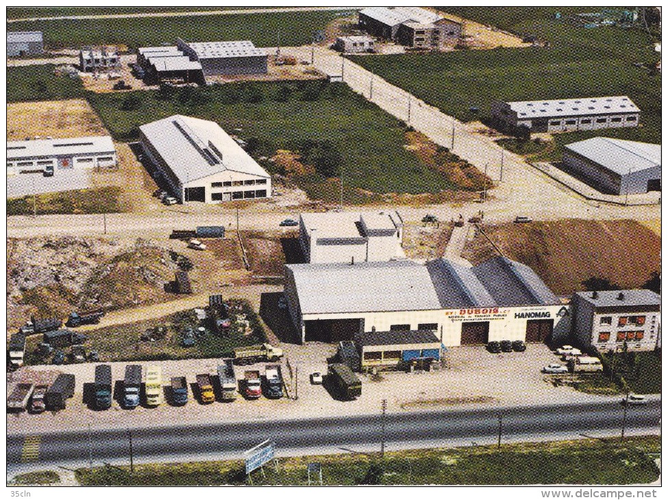 CHENOVE - Garage De Bourgogne DUBOIS Et Cie - Camions Volvo, Matériel T.P. Hanomag.( Carte Semi Moderne 10 X 15 ) - Chenove