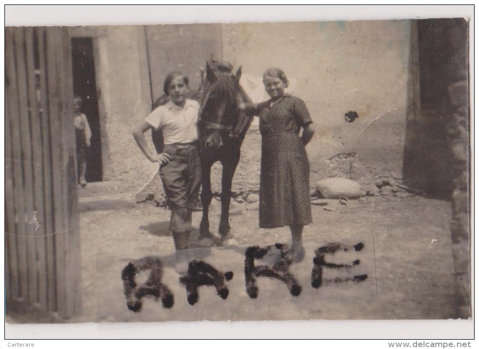 PHOTO ANCIENNE ANIMEE,FETE,58,NIEVRE,LA CHARITE SUR LOIRE,FETE AGRICOLE 1908,FAMILLE GREGOIRE - Places