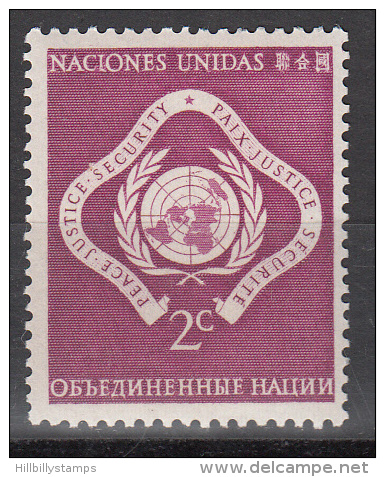 United Nations   Scott No.  3     Mnh   Year  1951 - Ungebraucht