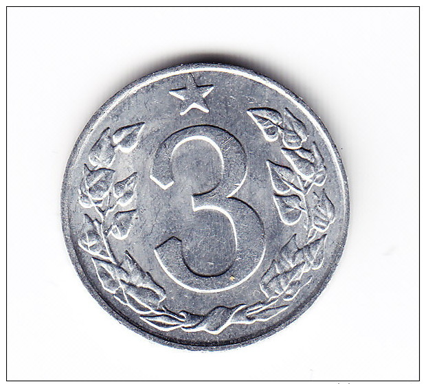 1963 Czechoslovakia 3 Heller Coin - Tchécoslovaquie