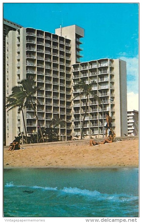 258689-Hawaii, Honolulu, Waikiki Beach, Park Shore Hotel - Honolulu