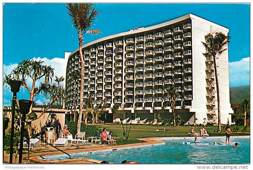 258699-Hawaii, Maui, Lahaina, Kaanapali Beach, Maui Surf Resort, Jim Zachar By Koppel No 129295 - Maui