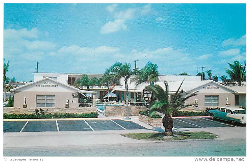 258717-Florida, West Palm Beach, Woody´s Southwind Motel, US Highway 1, Dexter Press No 12340-C - West Palm Beach