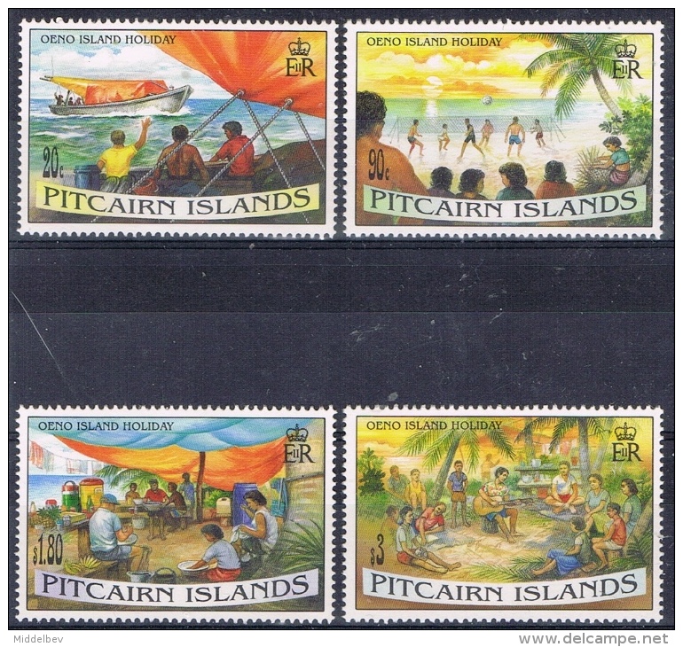 K 848 PITCAIRN ISLANDS  XX  YVERT NR 444/447  ZIE SCAN - Pitcairn Islands