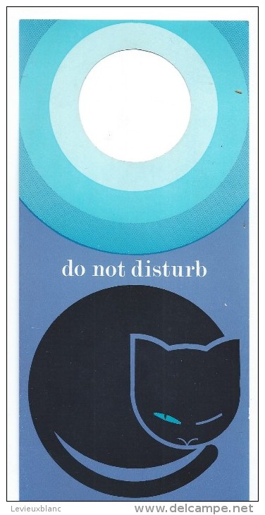 Hotellerie/Do Not Disturb/Hotel ?/ CHAT Dormant /Années 70-80  DND17 - Autres & Non Classés