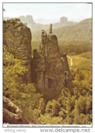 Elbsandsteingebirge - Blick Vom Langen Horn - Bastei (sächs. Schweiz)