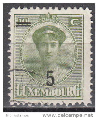 Luxembourg    Scott No.  154    Used    Year  1925 - Gebruikt