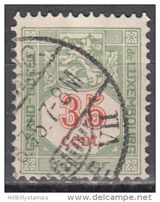 Luxembourg    Scott No.  J15    Used    Year  1921 - Oblitérés