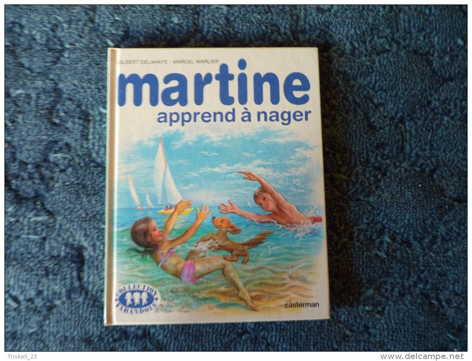 Martine Apprend à Nager - Collection Farandole / Casterman Imprimé En 1985 - Martine