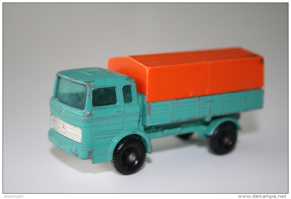 Matchbox Lesney 1E1 MERCEDES BENZ LORRY - Regular Wheels, Issued 1968 - Matchbox (Lesney)