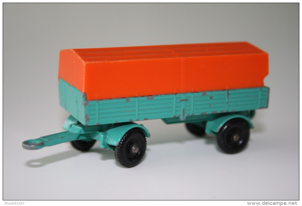 Matchbox Lesney 2D1 MERCEDES TRAILER - Regular Wheels, Issued 1968 - Matchbox (Lesney)