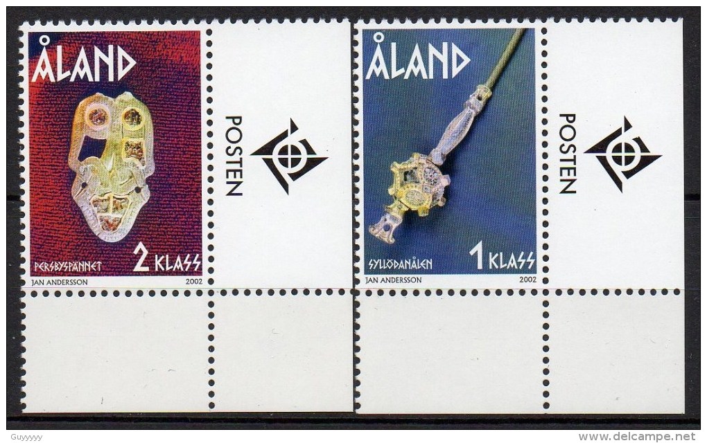 Aland - 2002 - Yvert N° 210 & 211 ** - Aland