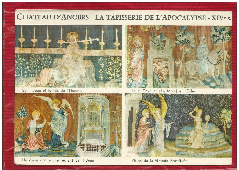 ANGERS - Dépt 49 - Au Château - Tapisserie De L'Apocalypse - Multivues - CPSM - Angers