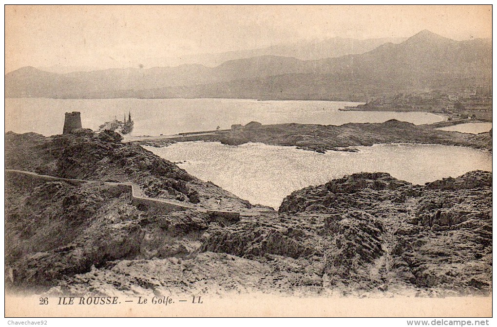 CPA  -   CORSE    -    ILE  ROUSSE    -    LE GOLFE - Other & Unclassified