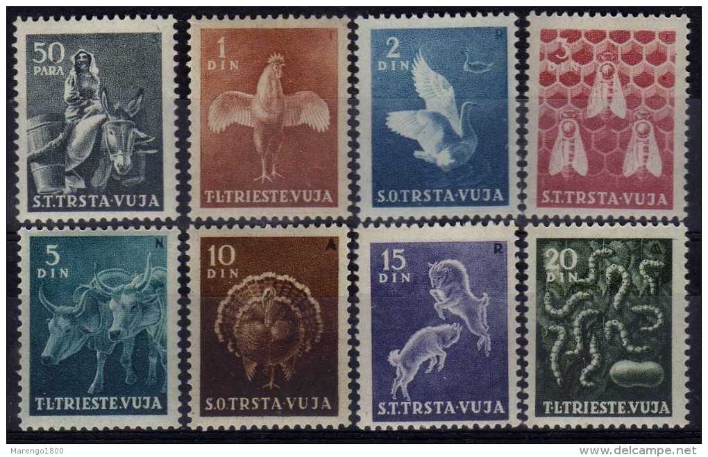 Stt-Vuja 1950 - Animali **     (g3996) - Mint/hinged