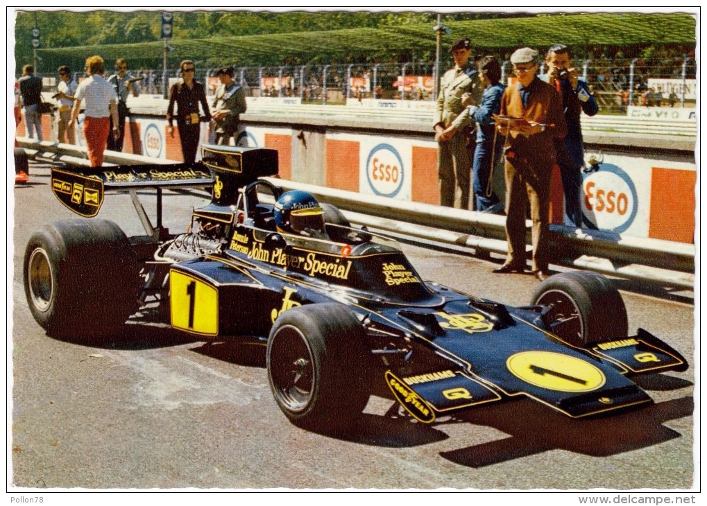 AUTOMOBILISMO - GRAND PRIX - F.1 LOTUS FORD - RONNIE PETERSON - Vedi Retro - Grand Prix / F1