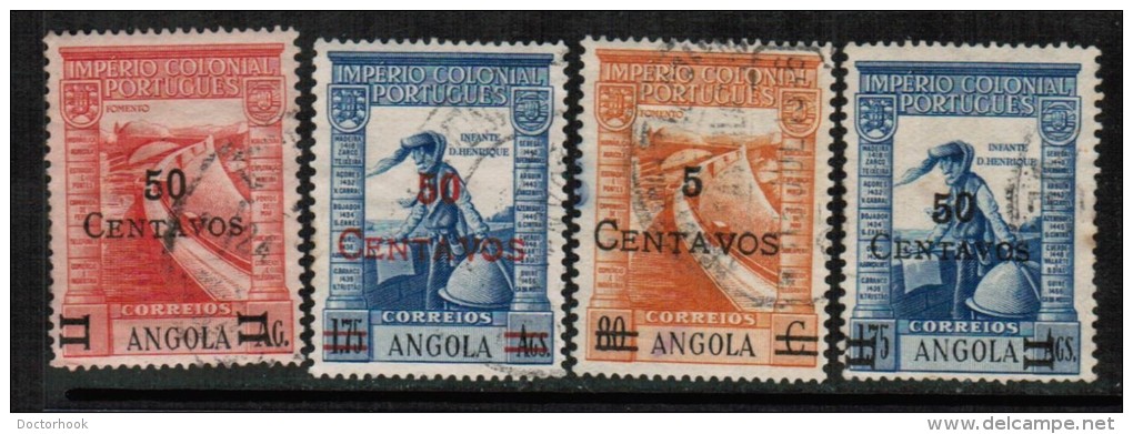 ANGOLA  Scott  # 301-4 VF USED - Angola