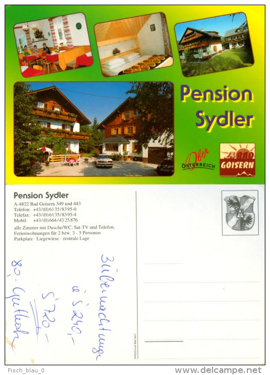 AK OÖ 4822 Bad Goisern Pension Sydler Konrad-Deubler-Gasse Salzkammergut AUSTRIA Oberösterreich Österreich 349 443 AUT - Bad Goisern