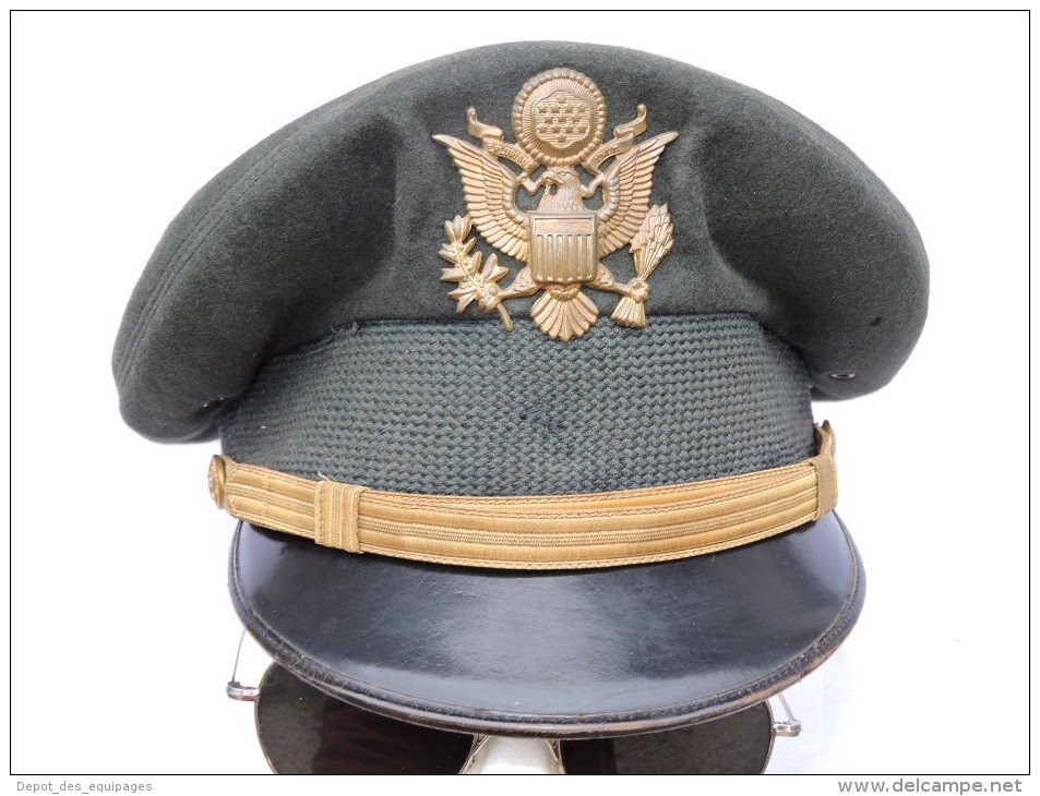 U.S.A. : BELLE ANCIENNE CASQUETTE OFFICIER  par MORRY & LUXENBERG