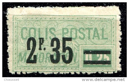 Colis Postaux ** N° 44 - 2F 35 S. 0,25 Vert . - Neufs