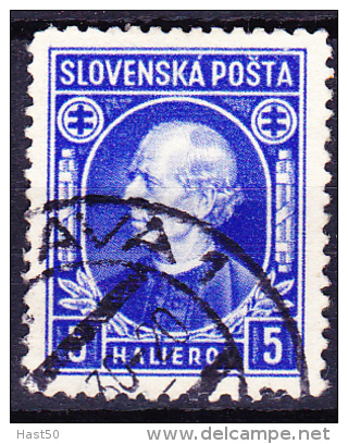 Slowakei Slovakia Slovaquie - Hlinka (Mi.Nr. 35) 1939 - Gest. Used Obl. - Gebraucht