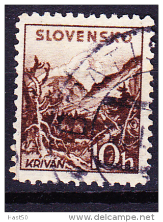 Slowakei Slovakia Slovaquie - Landschaften/Landscapes/paysages (Mi.Nr. 72 Y) 1940 - Gest. Used Obl. - Oblitérés