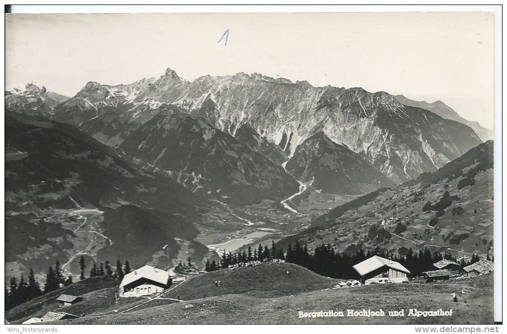 AK 0300  Schruns - Bergstation Hochjoch Und Alpengasthof Um 1950-60 - Schruns