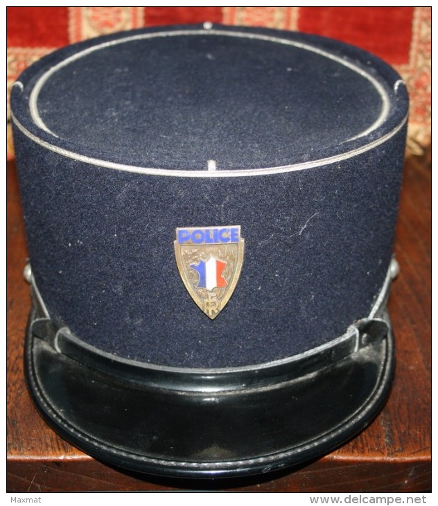 Ancien Képi De La Police Nationale  Française - Police & Gendarmerie