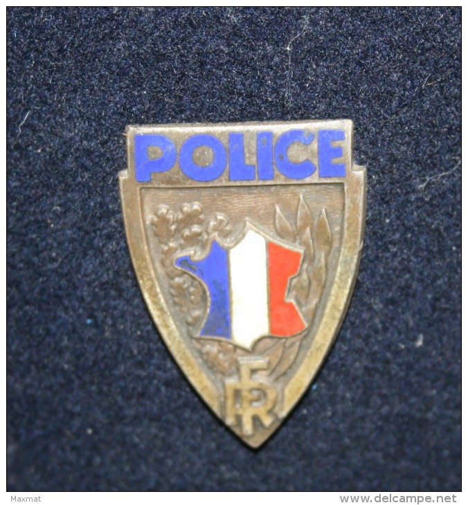 Ancien Képi De La Police Nationale  Française - Police & Gendarmerie