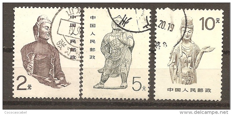 China  Yvert   2808-10 (usado) (o) - Used Stamps