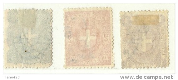 LDR11 - ITALIE REGNO  UMBERTO I EMISSION DE 1896/97 SERIE OBLITEREE - Oblitérés